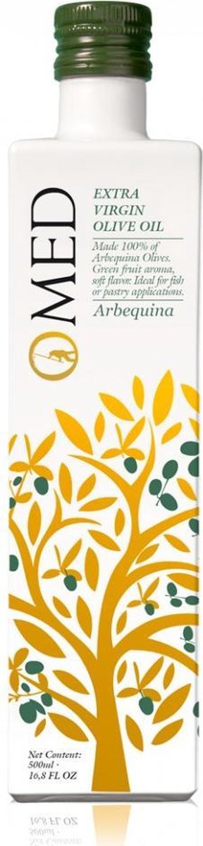 O'Med Olijfolie Arbequina white 500ml