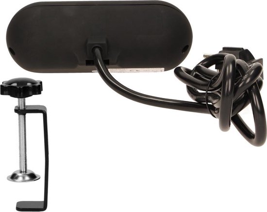 stopcontact Lelie Melodrama ORNO Design Bureau stekkerdoos met 2 USB poorten - Zwart - Tafelklem -  Randaarde -... | bol.com