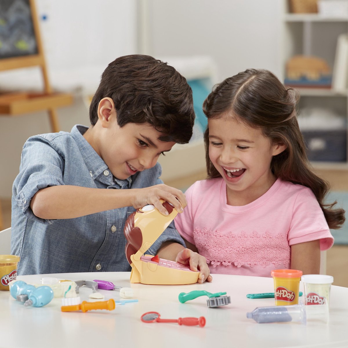 Play-Doh Top Tandarts Speelset - Boetseerklei - 8 Play-Doh potjes - Knutselen voor kinderen — afbeelding 5