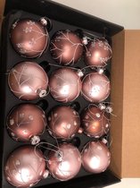 Kerstballen - 12 stuks