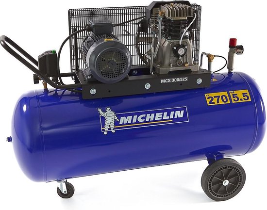 Contour marionet chocola Michelin 270 Liter Compressor 4200 Watt / 5.5 Pk 400 Volt. | bol.com
