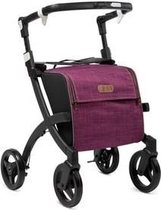 Rollz Flex matt black/bright purple - Paars - flip rem - Rollator