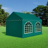 Partytent 4x3 PVC - Premium | Groen