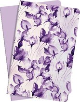 Sigel SI-JN703 Notitieboek Jolie Set Van 2 Stuks, A5 Softcovercover Gelinieerd Paars