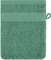 EM Bath Washand Zeegroen 16x21cm - Set van 12