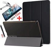 Samsung Galaxy Tab A 10.1 (2019) SM-T510 SM-T515, HiCHiCO Tablet Hoes met Stylus Pen, draaistand Cover Tablet hoesje, Magnetische Stand Case Leather Flip Cover Tablet Case smart Co