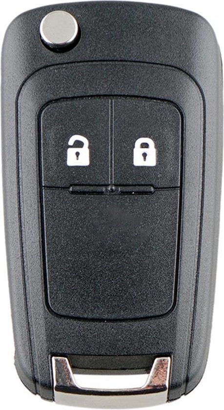 vlot Aannemer Origineel Opel sleutel 2 knoppen HU100 klapsleutel voor Opel Astra Corsa Zafira  Insignia Adam... | bol.com
