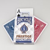 Bicycle Prestige 100% plastic - 1 pakje speelkaarten