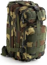 Rugzak Camouflage – Groen – Militair Tactisch – 30 Liter – Legerstijl