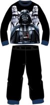 Star Wars fleece pyjama zwart - maat 104