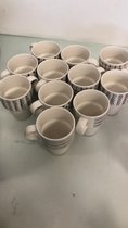 Mokken - Zwart/wit - 11pcs