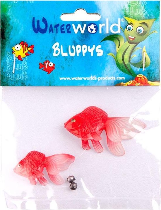 verlichten Netto oorsprong Waterworld Bluppys Goudvissen - nep vissen - 5 x 2 x 2 cm | bol.com