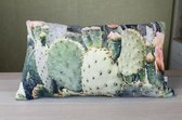 Sierkussen - Cactus - Zwart - 10 Cm X 50 Cm