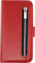 Rico Vitello Rits Wallet case voor Samsung Galaxy S20 Plus Rood