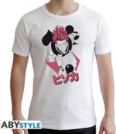 Hunter X Hunter - Tshirt Hisoka Man Ss White - New Fit