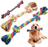 Honden Speelgoed -Trektouw voor honden -Huisdier speelgoed -Hond Puppy -dierbenodigdheden- Honden Kauw Speelgoed Accessoires-Meerdere kleuren