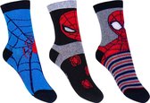 Spiderman Marvel sokken per setje van 3 stuks. Maat: 23-26.