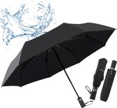 Beefree 100% glasvezel duurzame paraplu - 103cm - UV bescherming - zwart