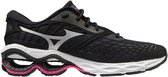 Mizuno Sportschoenen - Maat 40.5 - Vrouwen - zwart/donker grijs/roze