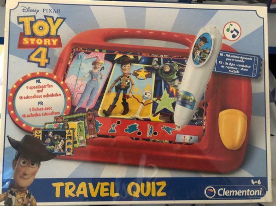 Afbeelding van het spel Toy Story 4 - travel quiz - Clementoni