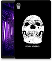 Tablet Hoes Lenovo Tab M10 HD (2de generatie) Mobiel Case Skull Eyes met transparant zijkanten