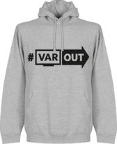 VARout Hoodie - Grijs/ Zwart - XXL