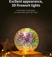 Apeirom Romantic Firework 13cm Lichtbol - Sfeervol - Multi-colour - - LED - USB - Nachtlamp