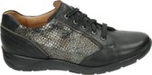 Ganter 204491 - Volwassenen Dames sneakersDames veterschoenen - Kleur: Zwart - Maat: 37