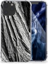 Coque de téléphone avec nom iPhone 12 Pro Max Coque de téléphone avec bord transparent Écorce d'arbre