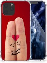 Coque Hybride Anti Choc iPhone 12 Pro Max Coque de téléphone robuste avec bord transparent Love