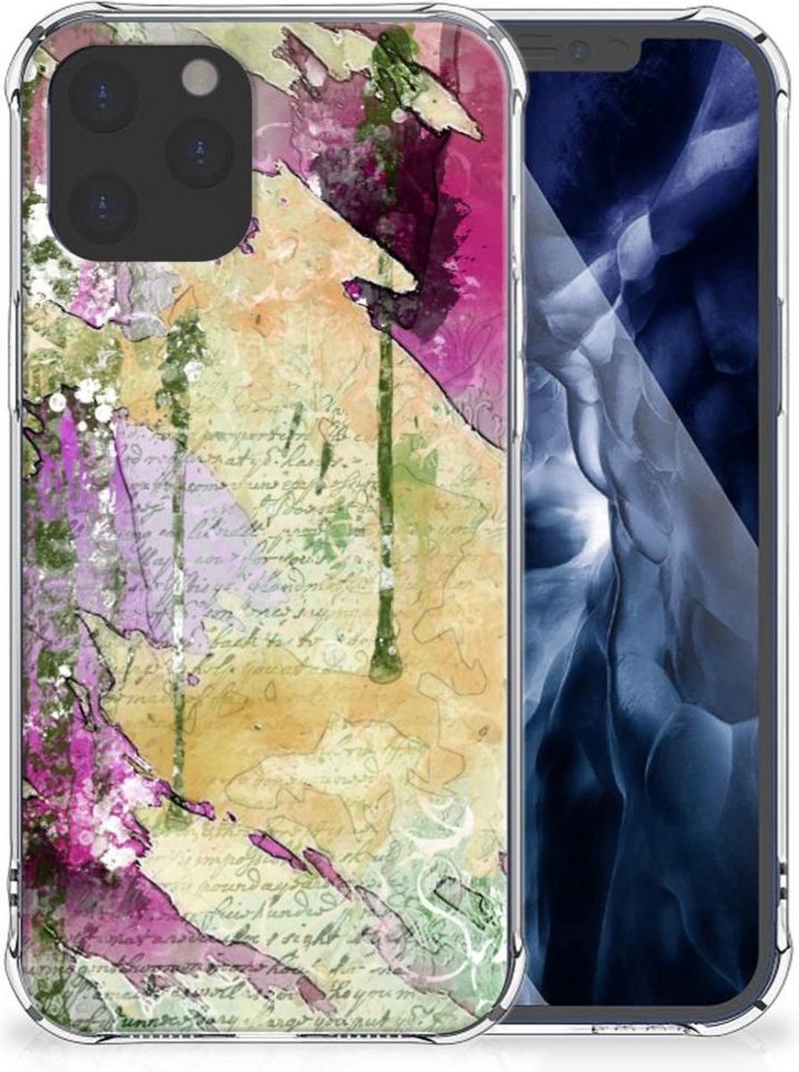 Back Cover iPhone 12 Pro Max Letter Painting