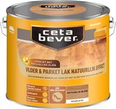 CetaBever Vloer- & Parketlak - Natuurlijk Effect - Blank - 2,5 liter