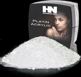 Hollywood Nails - Glitter Acryl – Acryl nagels - acryl poeder - nepnagels – White diamonds 98  – 7gr - 1 stuk