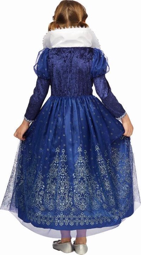 ELSA & ANNA® Meisjes Sneeuw Koningin Prinses Kostuum Party Outfit Cosplay Kleding Fancy Jurk FR202 (4-5 jaar