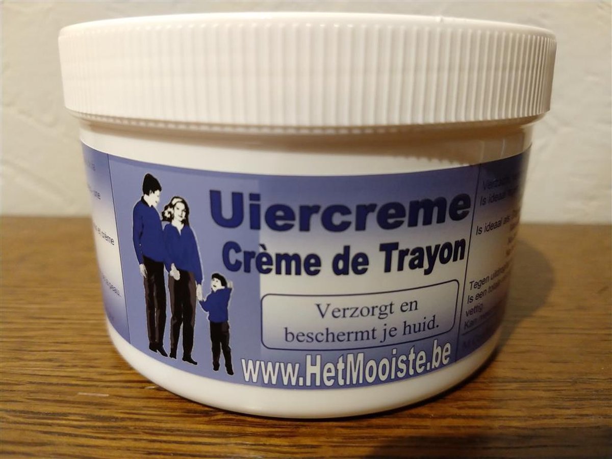 M.Comhair Uiercreme - huidcreme - zeer zachte witte creme voor hand en body- Niet vettige huidcreme -hydraterend voor 0 tot 100 jaar-dagcreme-nachtcreme-bodycreme