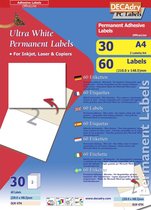 Decadry Etiketten / Labels 210 x 148.5mm