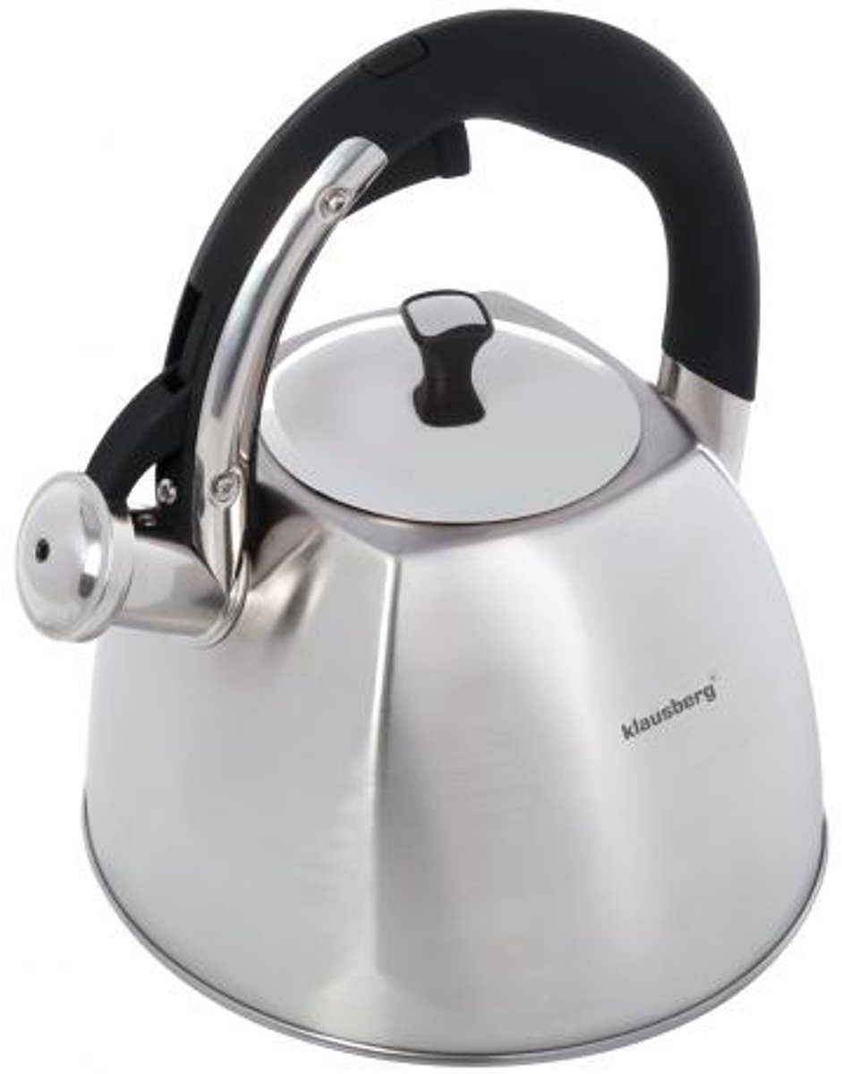 Klausberg KB-7015 fluitketel - 3L - rvs - alle warmtebronnen