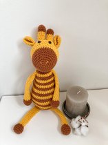 Knuffel gehaakt giraffe
