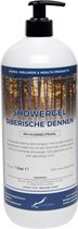 Douchegel Siberische Dennen 1 Liter - met gratis pomp - Showergel