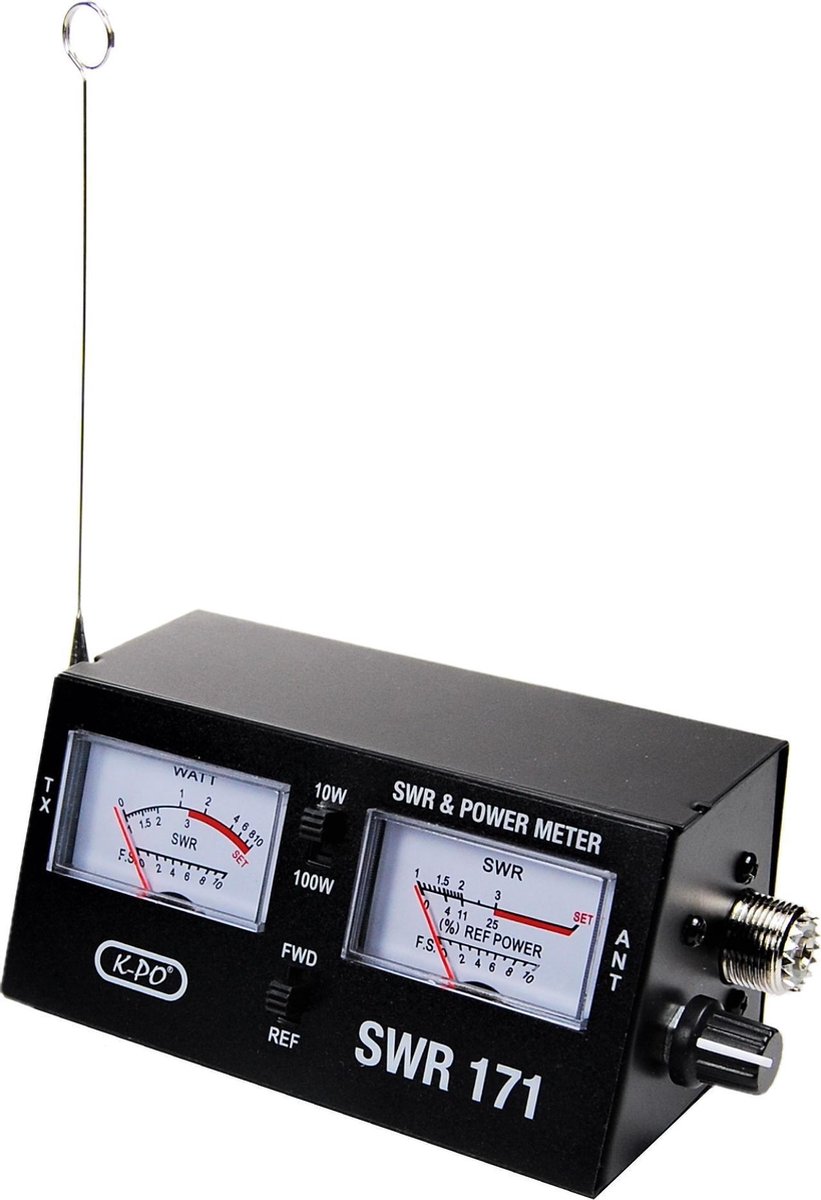 leeg Demonteer pk K-PO SWR 171 SWR/Power meter - CB radio | bol.com