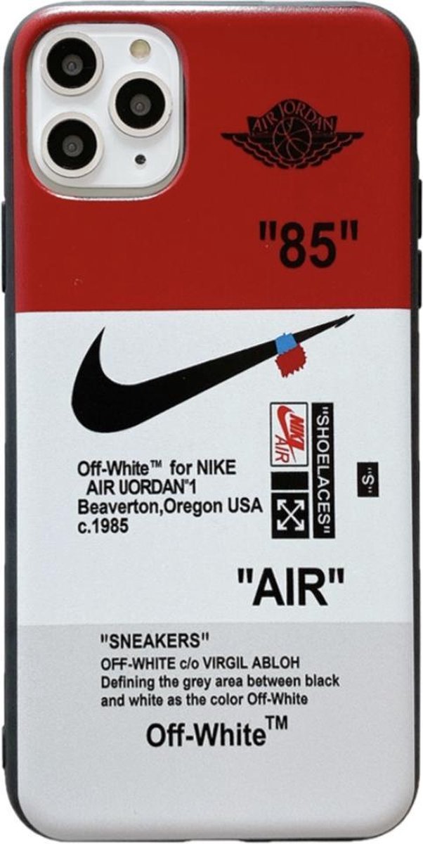 Nike Off White RED Case iPhone 12 / 12 Pro