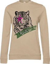 Pinned by K – Tiger rebel sweater dessert - S
