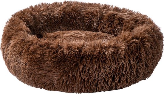 Xpnit Zacht Kattenbed Anti Stress Extra Zacht Kalmerende Hondenbed Sofa XL Comfortabel Wasbaar Thuis, Kussen, Antislip (40cm, Bruin