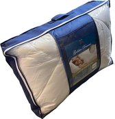 Ultra Soft-Luxe comfortabel dekbed - tweepersoons -200x200 cm - Enkel-Anti Allergie - Wasbaar - Wit-100%polyester-100% microvezel Tijk