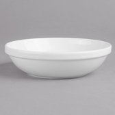 Villeroy & Boch - Easy - Kom - Schaaltje - Ø15 cm - Gebroken wit - Wit - Porselein - Set a 12 stuks