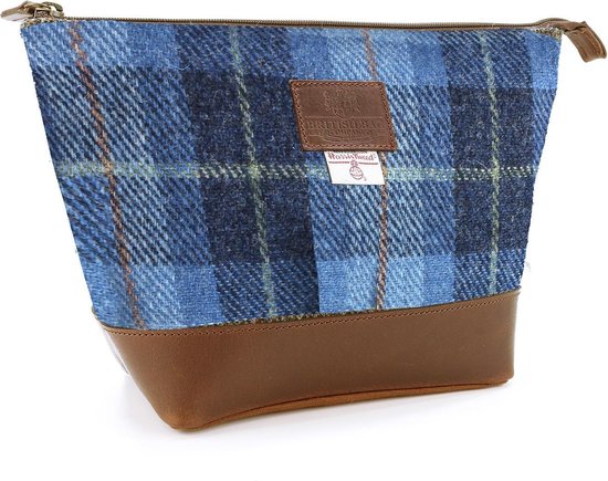 the British Bags Company Toilettas Castlebay Harris Tweed & Leer