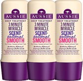 Aussie 3 Minute Miracle Scent Sational Smooth Cremespoeling Voordeelbox - 3 x 250 ml