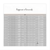 Bastion Collections - Servet L - Happiness is homemade gestreept