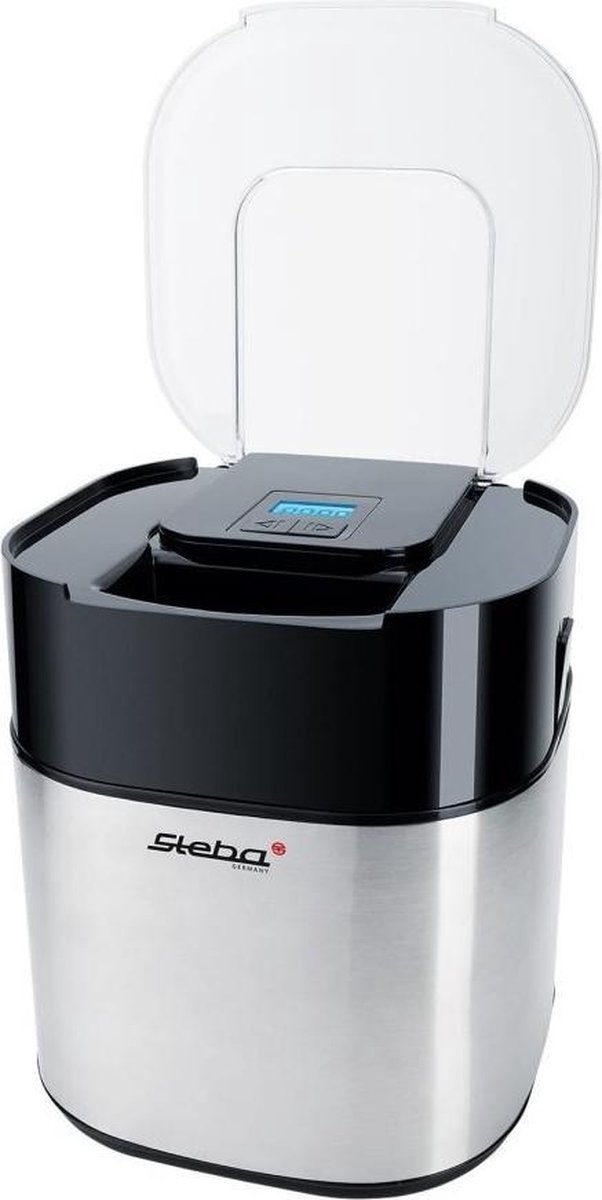 Steba IC30 - Roomijsmachine met vrieskom - RVS behuizing- 1,5 Liter - timer - LCD display - BPA vrij van Steba — afbeelding 4