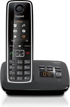 Gigaset C530A - Single DECT telefoon - Antwoordapparaat - Zwart